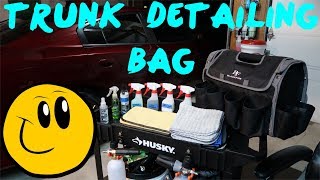 My Trunk Detailing Bag Setup