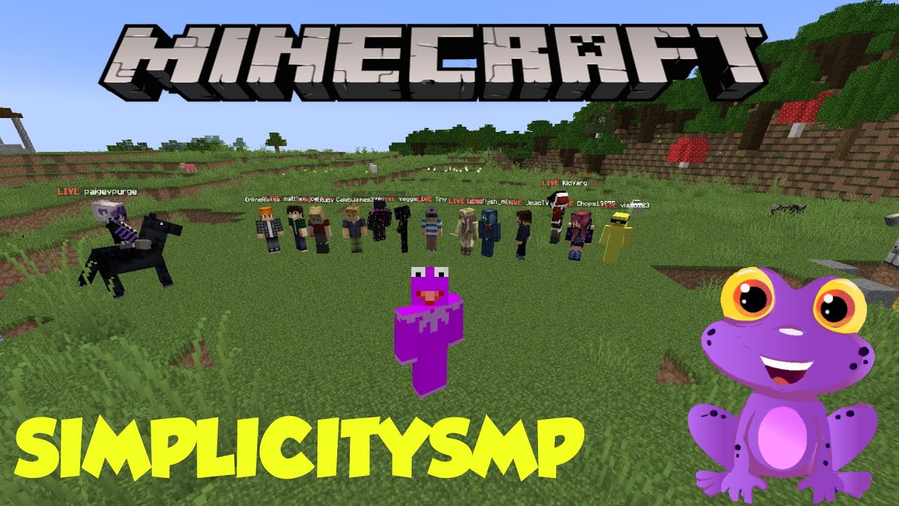 Minecraft SimplicitySMP - S2 E3 - Fountain of Questions!