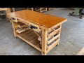 Restoring An Impressive Old Workbenches //  How To A Refinishing An Old Workbench
