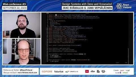 Juho Vepsäläinen - Design Systems with Deno and Oceanwind