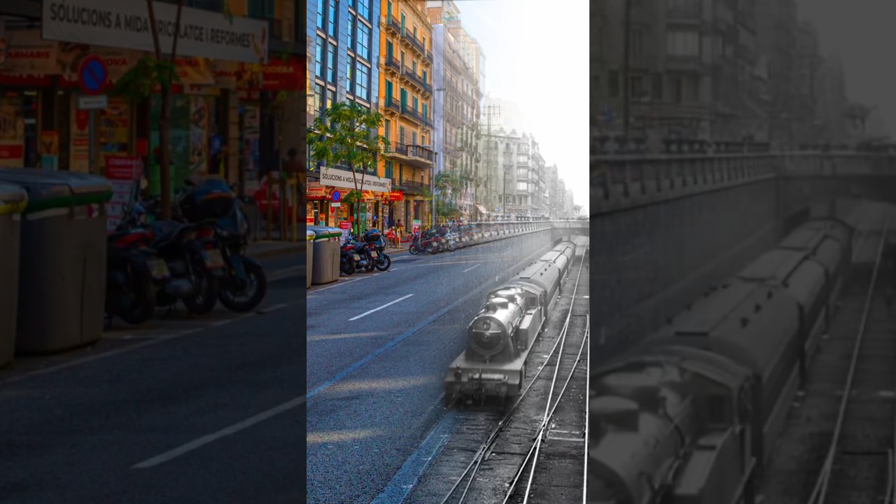 Recapturant: Servei Estació #barcelona #recapturant #historia #refotografia #beforeandafter