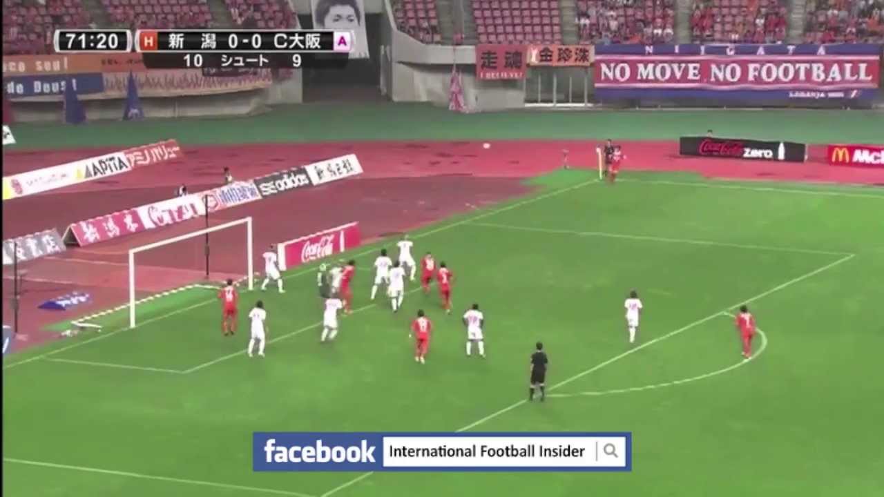 2013 J1 第18節 アルビレックス新潟 1-0 セレッソ大阪 31/07/2013