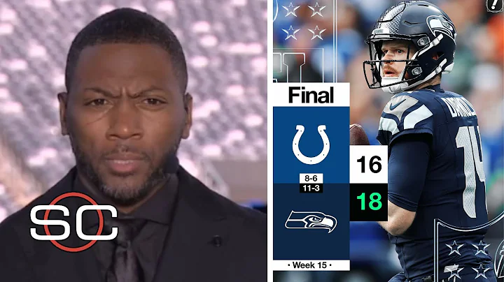 ESPN reacts to Sam Darnold outplayed Philip Rivers as Seahawks beat Colts 18-16 to improve to 11-3