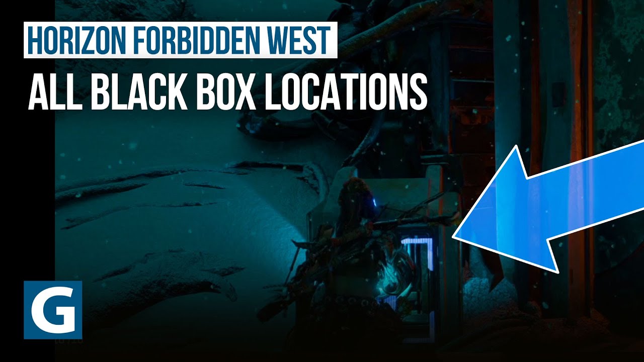 Horizon Forbidden West: All Black Box Locations