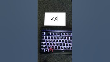 Check Mark (✓) & Cross (✘) Symbols #short #keyboard #windows #asmr