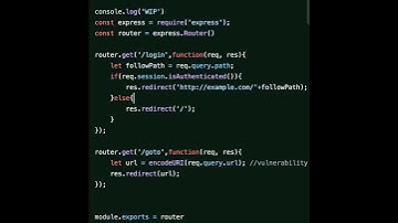 Open Redirect Vulnerability #bugbounty #codereview #appsec