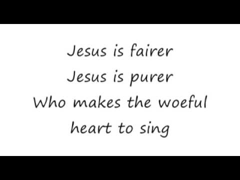 Fairest Lord Jesus - 16x9 lyrics - Ross Parsley, H...