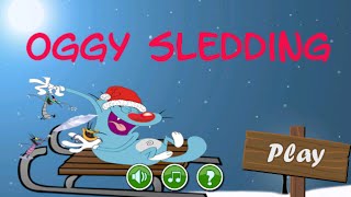 Oggy Sledding (By adventure games) Android Gameplay Video screenshot 2