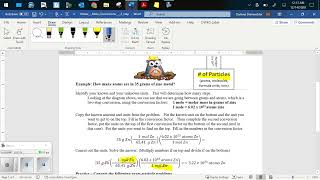 2 step mole problems