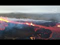 Vulkan bei Reykjavik auf Island erneut ausgebrochen