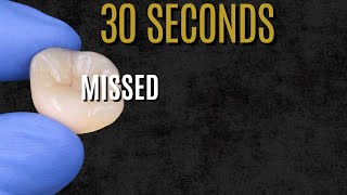Jaw Pain After a Crown - the 30 Seconds That Would Have Changed It | #occlusion