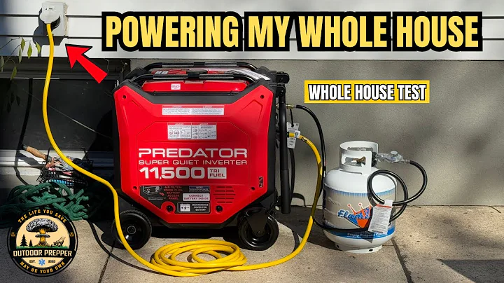 Predator 11500w Powers My Entire House (Transfer Switch & Full Test) — Honda Should Be Worried!