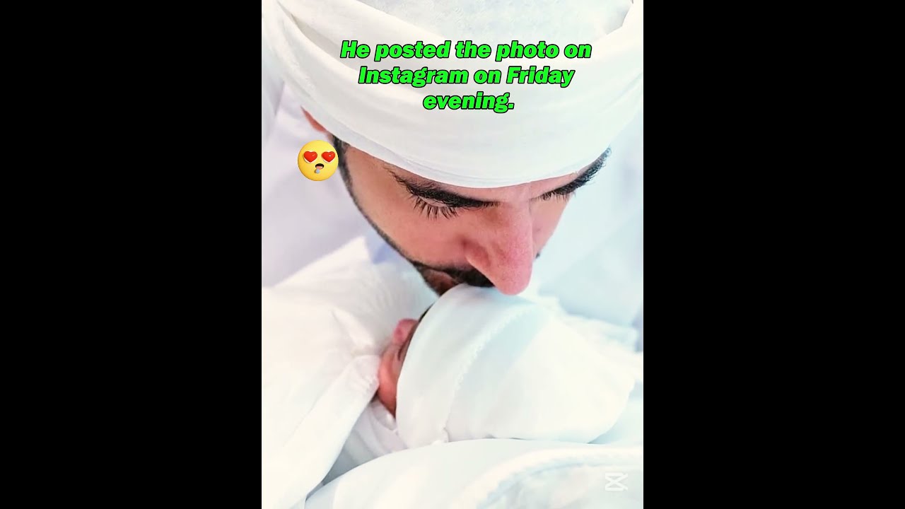 Sheikh Hamdan Shared The First Photo Of His Newborn Daughter Hind 