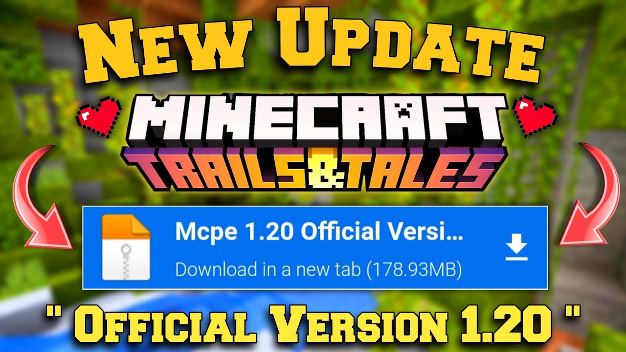 Minecraft Pe 1.20 official Version Released | Mcpe 1.20 Letest Version ...