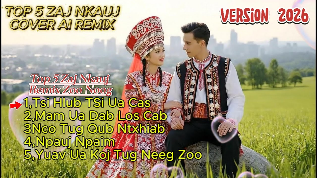 TOP 5 ZAJ NKAUJ COVER AI HU TAU ZOO NOOG HEEV