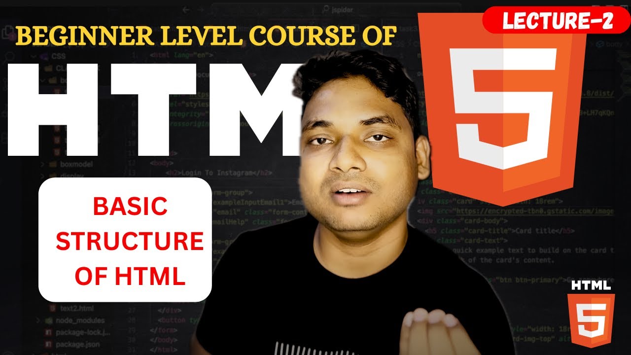 BASIC STRUCTURE OF HTML IN 2025 ||Lecture - 2 || MAHARUFH - YouTube