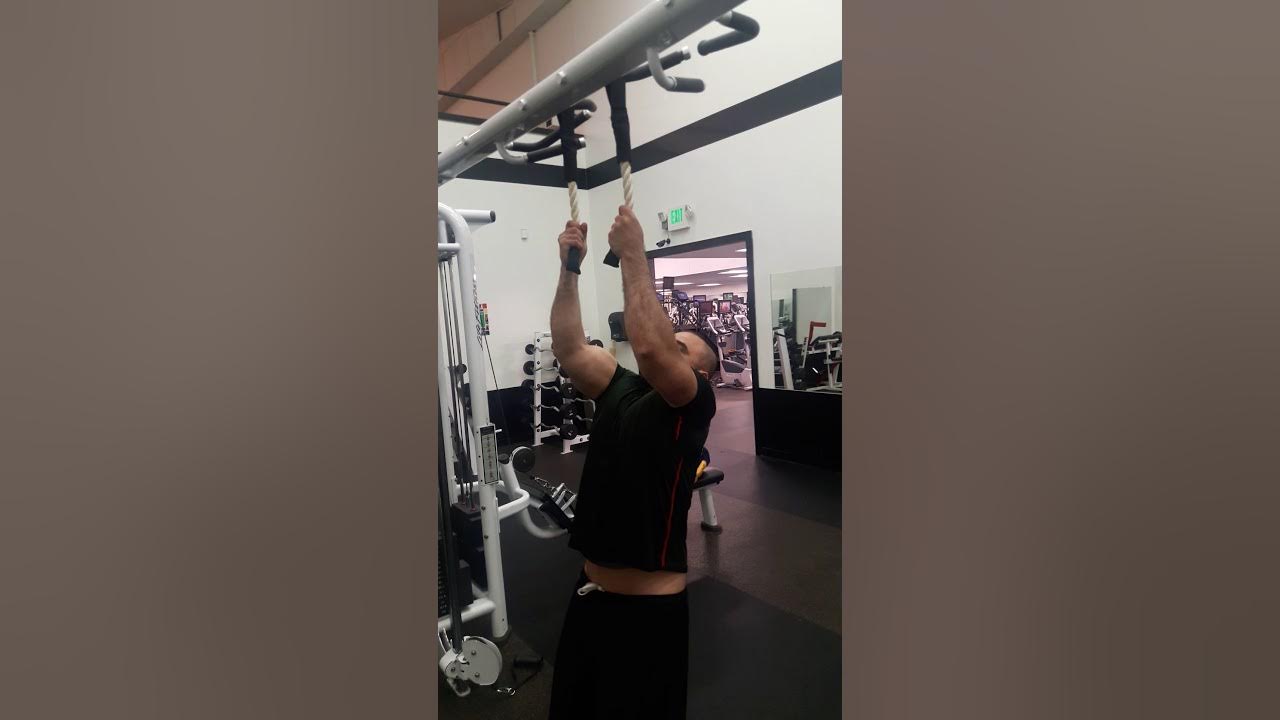 Gold's Gym PullUp Rope YouTube