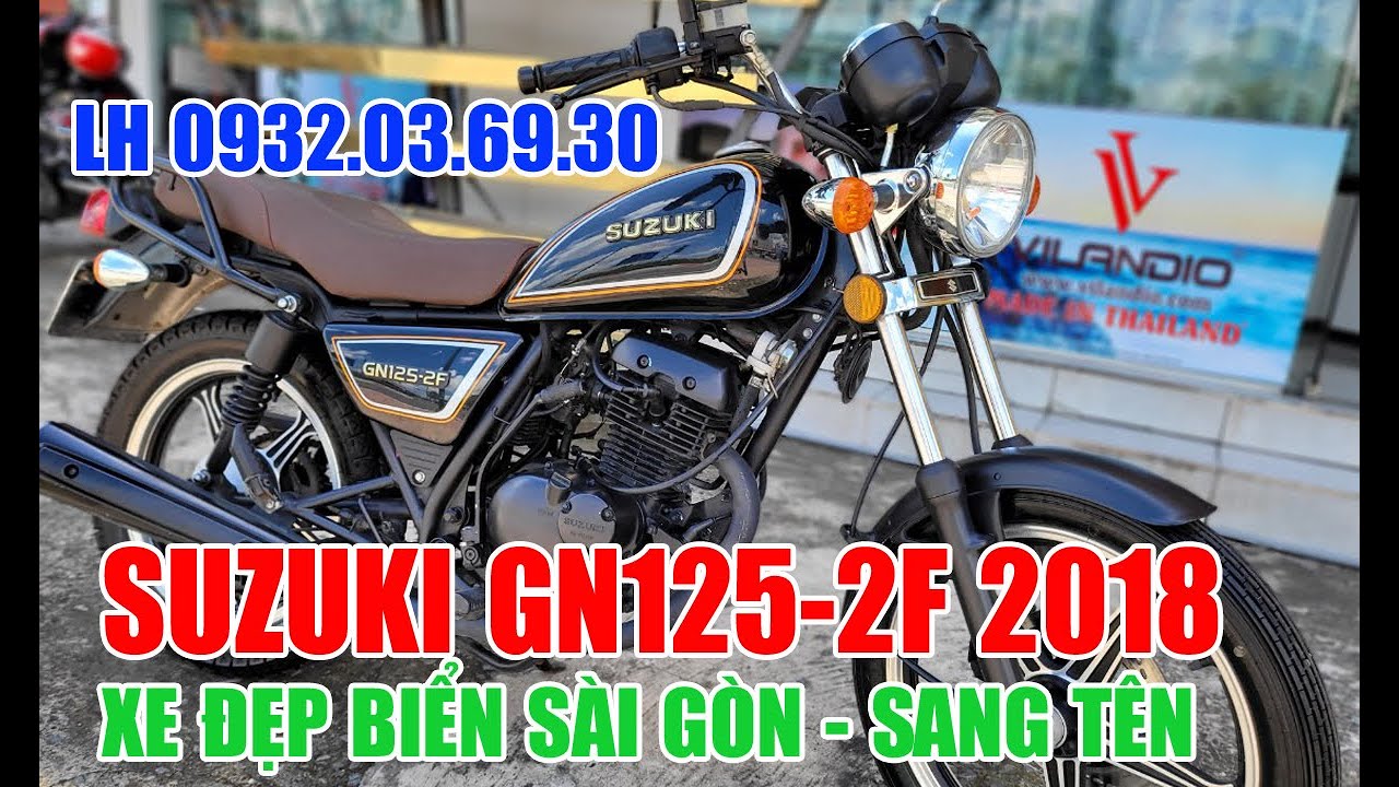 Mẫu côn tay hoài cổ Suzuki GN1252F 2017 xuất hiện tại Hà Nội