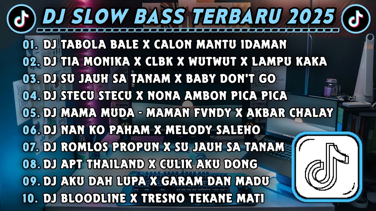 DJ SLOWBASS TERBARU 2025 || DJ TABOLA BALE X CALON MANTU IDAMAN || DJ TIA MONIKA X CLBK X WUTWUT
