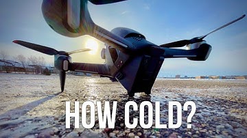 Too Cold to Fly the DJI FPV Drone?  NOPE!
