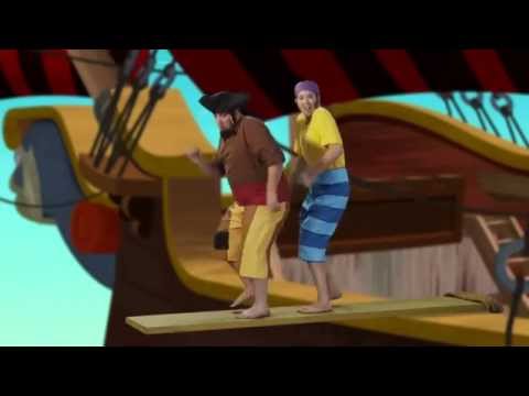 Jake and the Never Land Pirates | Pirate Band | Walkin' the Plank | Disney Junior