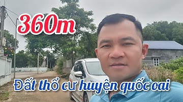Đất thổ cư xã phú cát huyện quốc oai 360m mặt tiền 11m