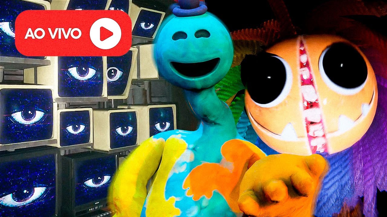 🔴AO VIVO - Poppy Playtime 4 COMPLETO! (Shorts)