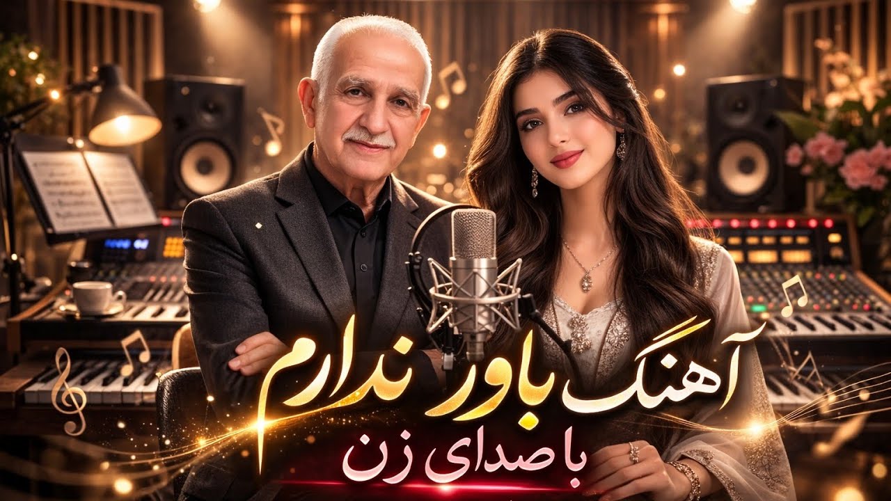 آهنگ باور ندارم رفتنت را از علی کلانتری با صدای زن 