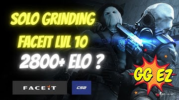 GIVEAWAY 🚨 35 Y.O. SOLO GRINDING FACEIT LVL 10 🤬