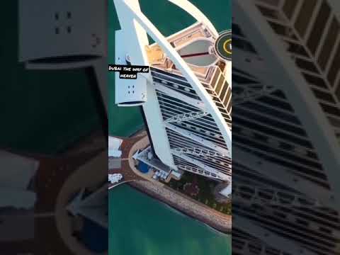 #shorts Burj Al Arab view from drone || burj Al Arab helipad || #akon #dubai #dubaiheaven