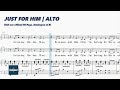 Just for Him | Alto | Vocal Guide by Sis. Janine Francia 