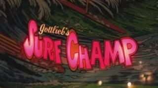 1976 Gottlieb SURF CHAMP pinball machine