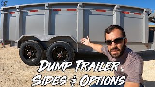 How to pick dump trailer sides? | Diamond C
