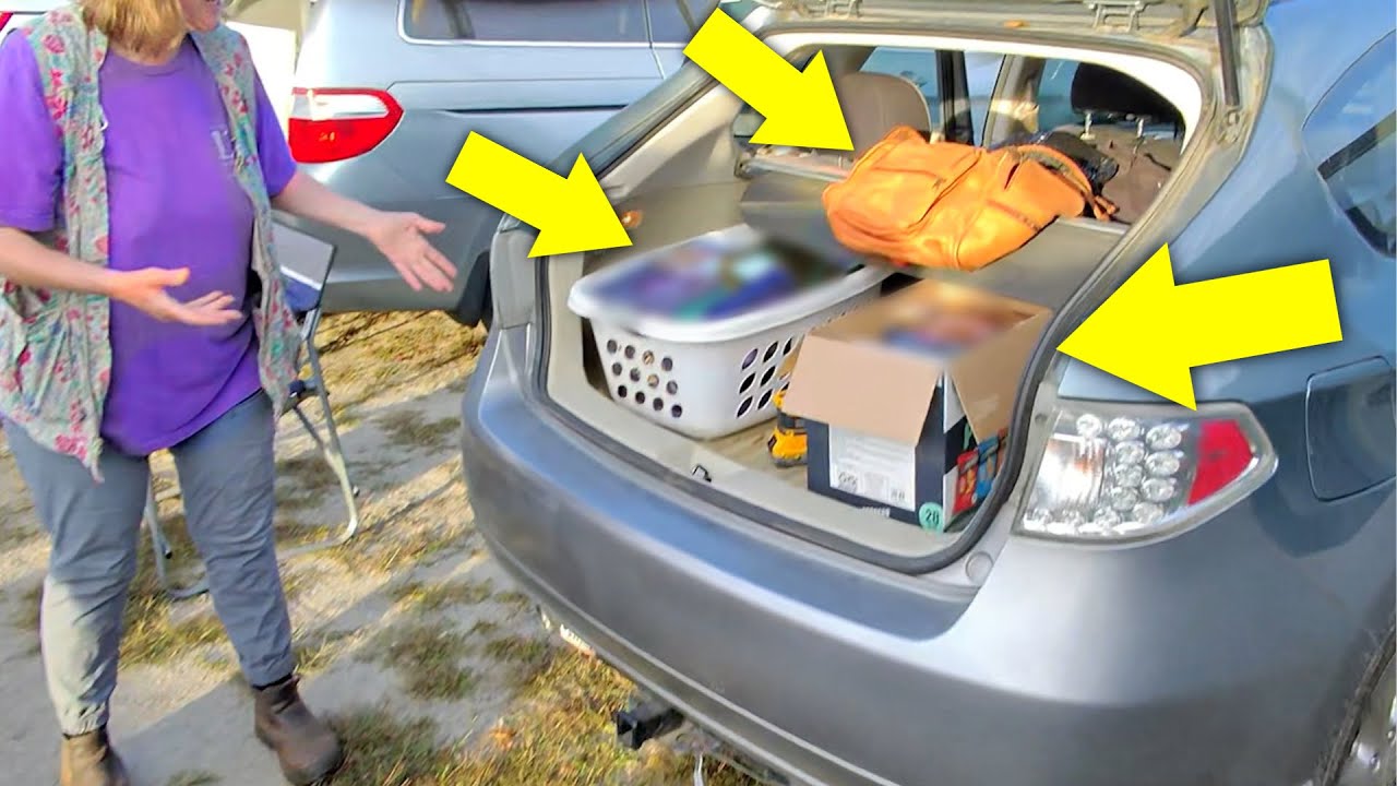 Я купил все, что было в их машине!