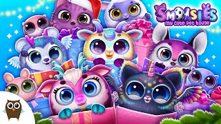 Smolsies Game Christmas Update 🎁 All Pets ❄ Smolsies - My Cute Pet House 😁 TutoTOONS screenshot 4