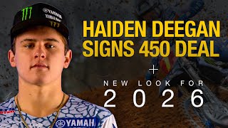 Haiden Deegan Signs 450 Contract | Plus a New Look for 2026?