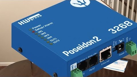 Poseidon2 3268 Environmental Monitoring IOT Appliance