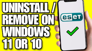 How To Uninstall Remove ESET Antivirus Windows 11/10 (2025)