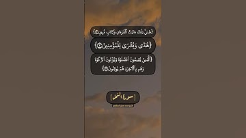 سورة النمل الآية ١ الى ٥ بصوت الشيخ محمد صديق المنشاوي