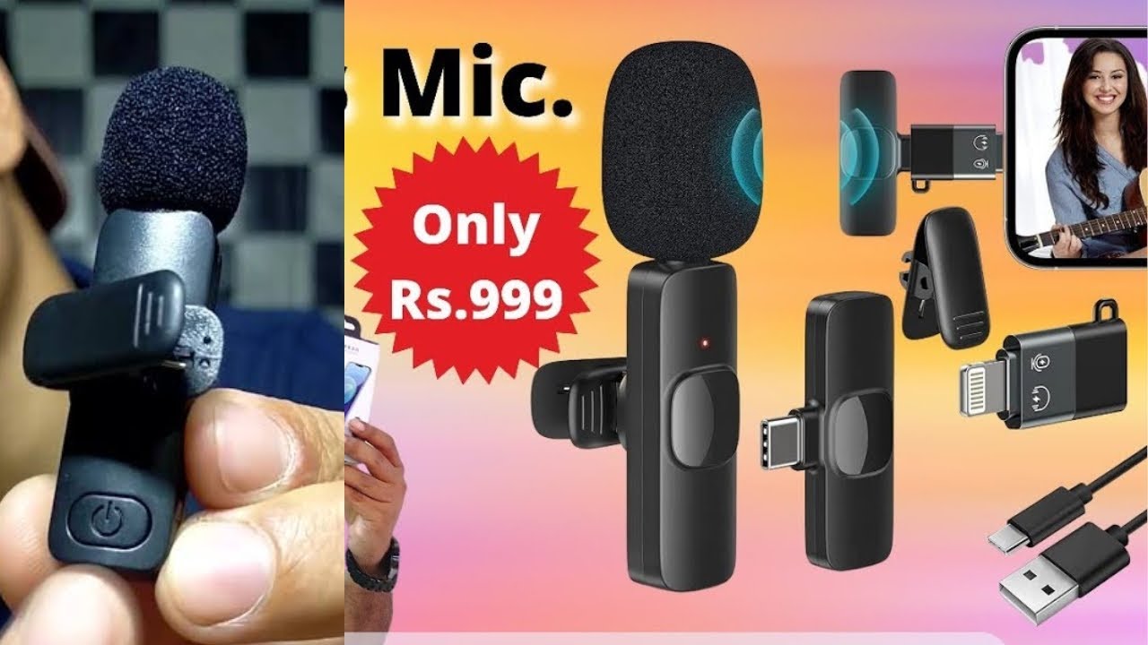 K8 Mini Microphone Unboxing | YouTube & Reels Ke Liye Perfect?