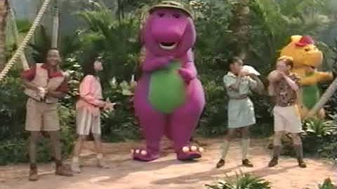 100 Sing Along Songs with Barney Volume 2 (1999 Version) Part 30