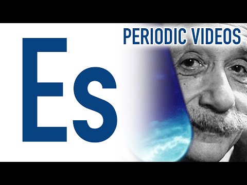 Einsteinium (new) - Periodic Table of Videos