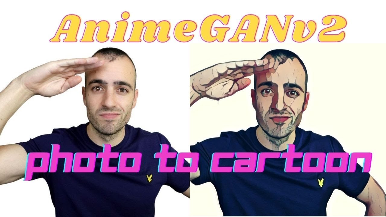 Convert Photo to Cartoon (AnimeGAN v2) | with Python - YouTube