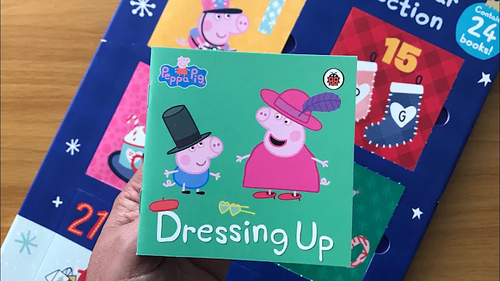 10. Dressing Up: Peppa Pig Christmas Advent Calendar 24 Books - Read Aloud Books for Children