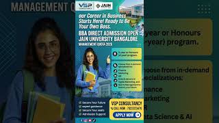#careergoals #secureyourfuture #bbacourse #highereducation #jainuniversity #bangalore #2026