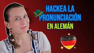 De 0 a PRONUNCIAR TODO en ALEMÁN 🧠 hackea el alemán 🇩🇪 Potentísimo método para APRENDER ALEMÁN FÁCIL