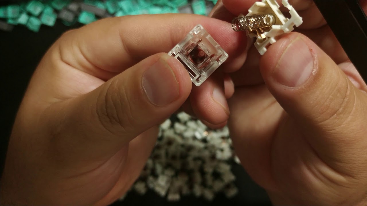 ¿Por qué lubricar switches? Gateron Brown + GMMK YouTube