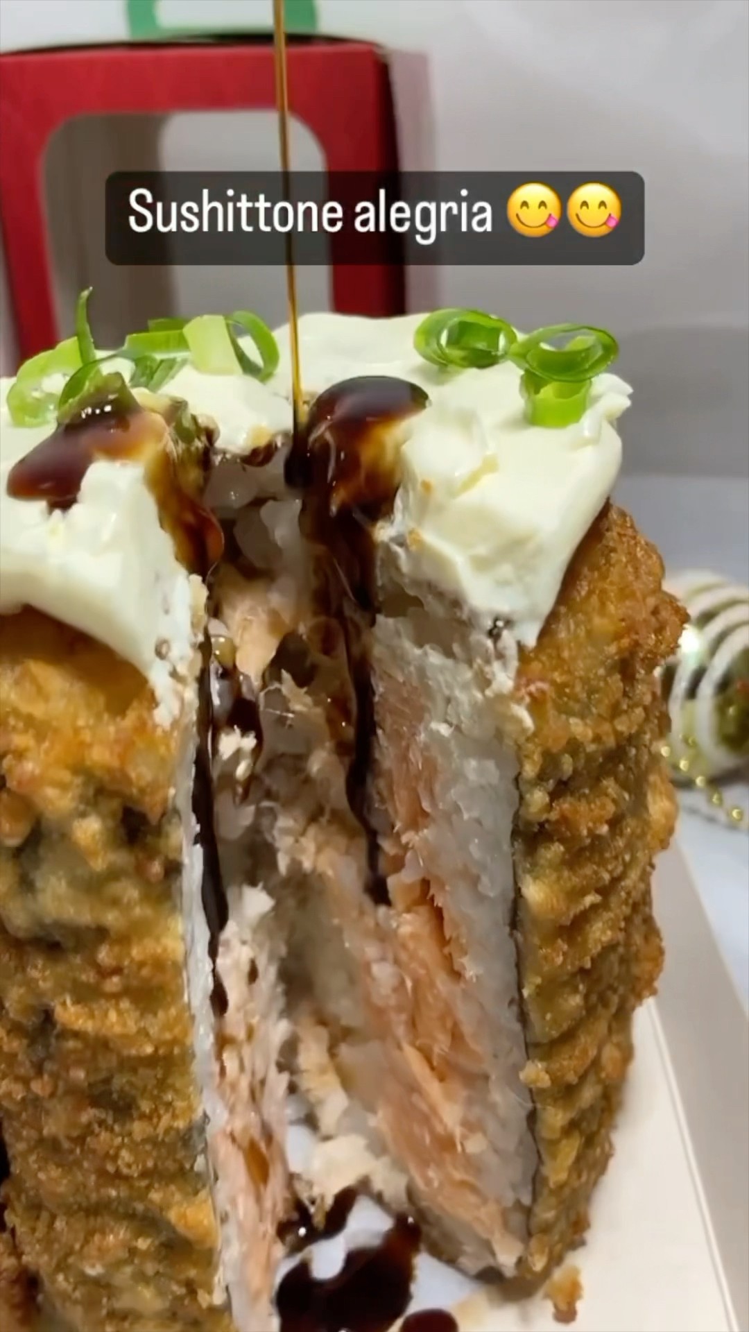 The made SUSHI PANETTONE again?