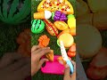 Satisfying Video | How to Cutting Plastic Food and Pizza,bread,burger ASMR #asmr #shorts #toys