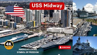 USS MidwayI  Legendary Aircraft Carrier I War  | San Diego Naval History I 4KIShutterbug in Norway